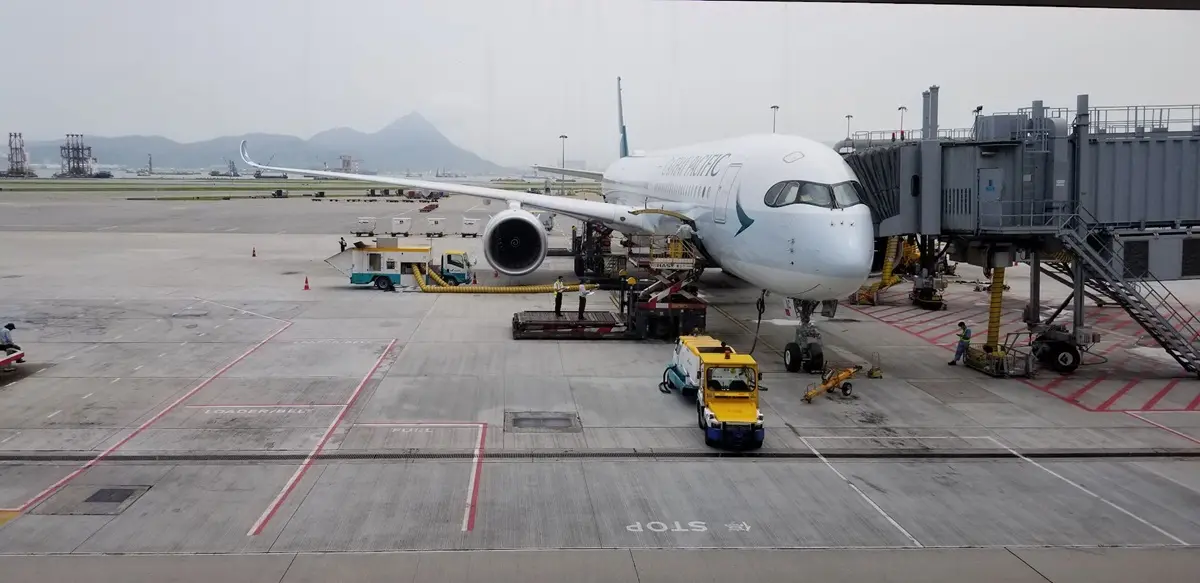Cathay Pacific Airplane