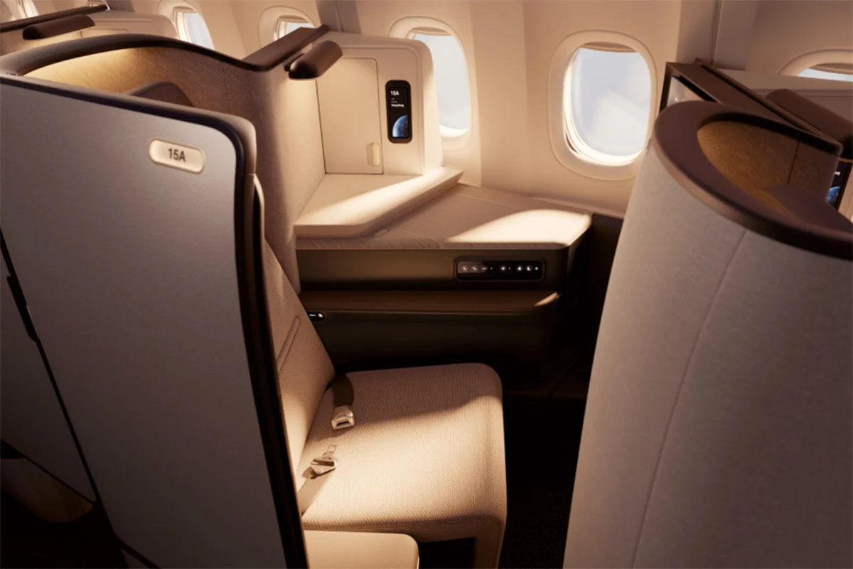 Cathay Pacific Aria Suites Business Class